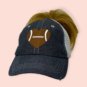 Football Starter Kit MESSY BUN HAT OPTION