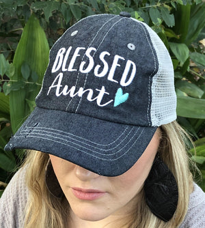 Blessed Aunt Embroidered Hat Cap – Cocomo Soul